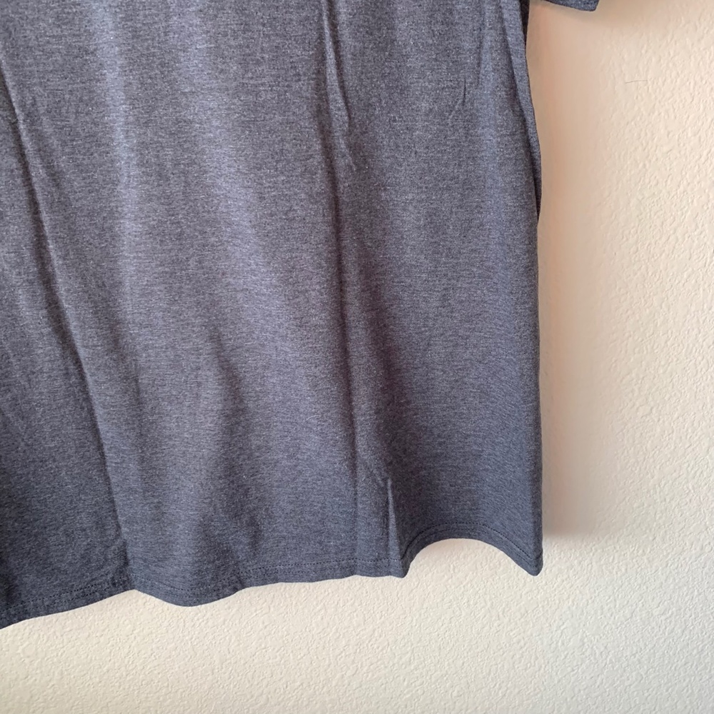 Dark Gray Gamer Short Sleeve Tshirt Medium I Paused My Game To Be Here - Picture 10 of 12